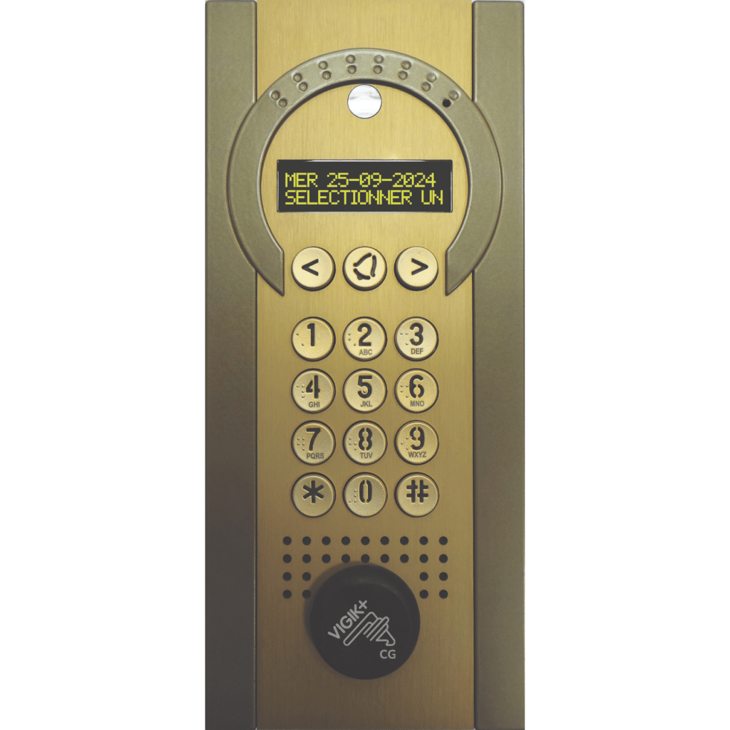 Promo Interphone Vidéo Intratone 02-0127 chez Prolians