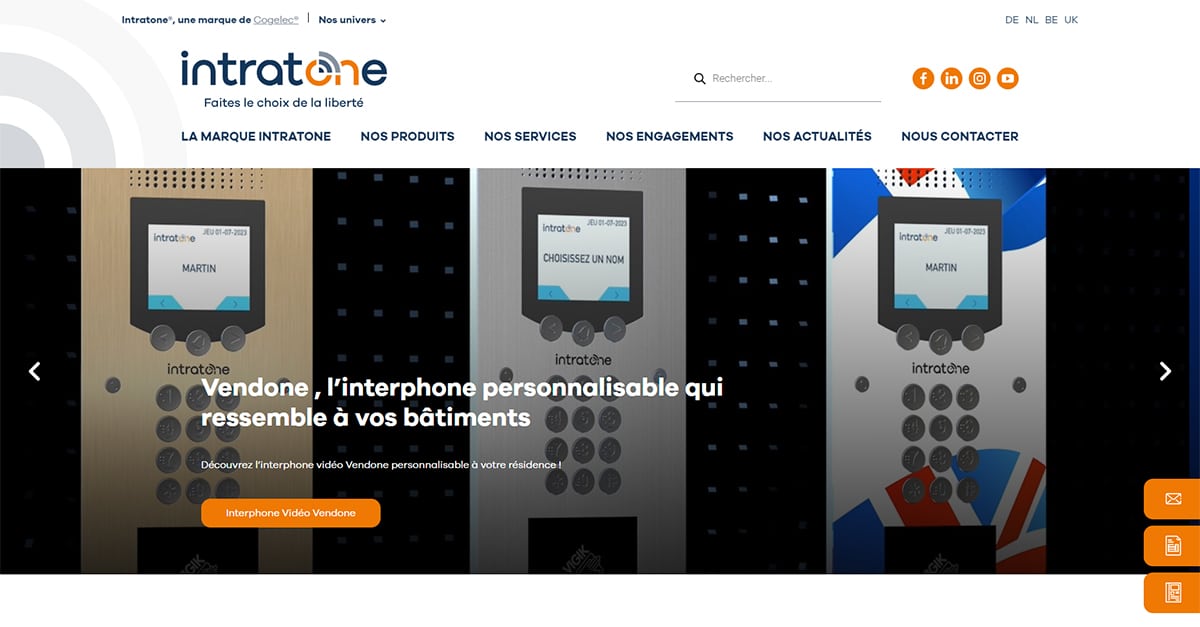 Interphone INTRATONE - Caen (14000)